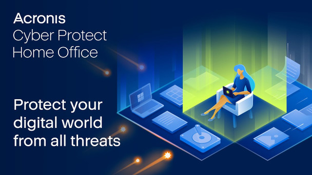 Acronis Cyber Protect Home Office Advanced Subscription 1 Computer + 500 GB Acronis Cloud Storage - 1 year Subscription ESD