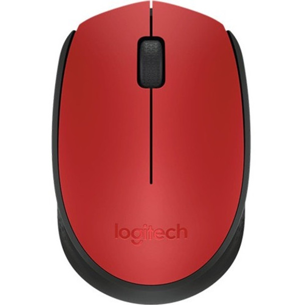 Logitech M171 Wireless Mouse Red (910-004657)