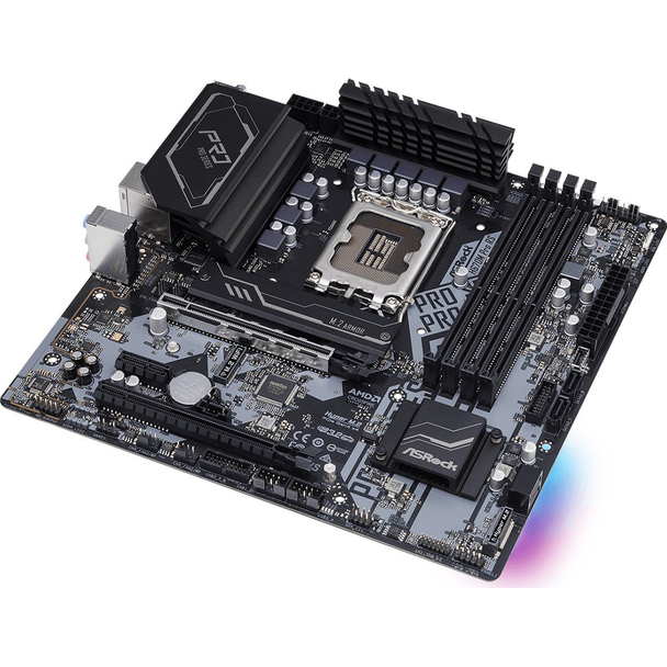 ASRock H670M Pro RS LGA1700 mATX Motherboard