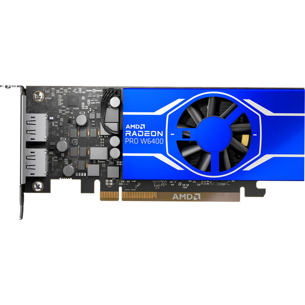 AMD Radeon Pro W6400 4GB Pcie 4.0 X4 2xDP 4GB Graphics Card