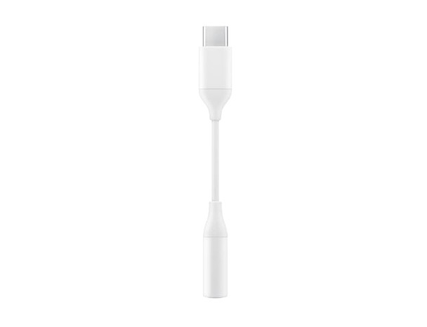 Samsung USB-C to Headset Jack Adapter, White, 1yr Wty