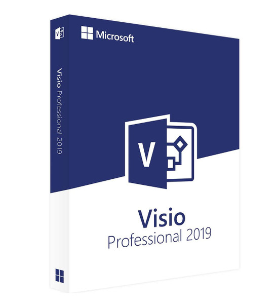 MICROSOFT VISIO PRO 2019 - RETAIL BOX