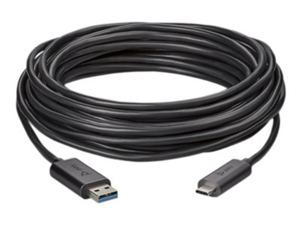 Polycom USB 3.1 Cable, Type A to Type C, Slim 25m