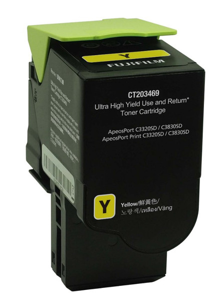 YELLOW ULTRA HI YIELD USE & RETURN TONER CART 7K FOR APC3830 APPC3830 APC3320 APPC3