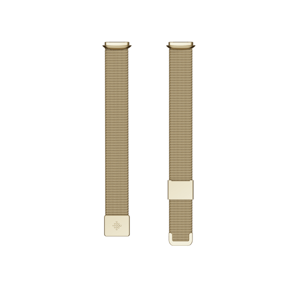 FITBIT LUXE METAL MESH BAND SOFT GOLD