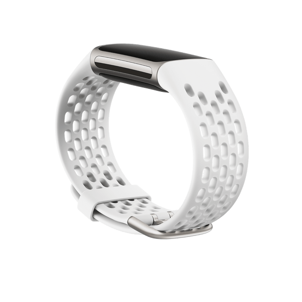 FITBIT CHARGE 5,SPORT BAND,FROST WHITE,SMALL