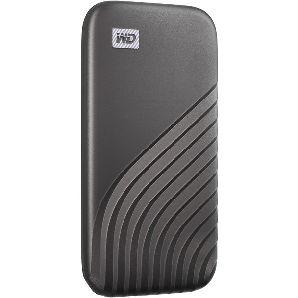 WD My Passport SSD, 4TB, Gray color, USB 3.2 Gen-2, Type C & Type A compatible, 1050MB/s (Read) and 1000MB/s (Write)