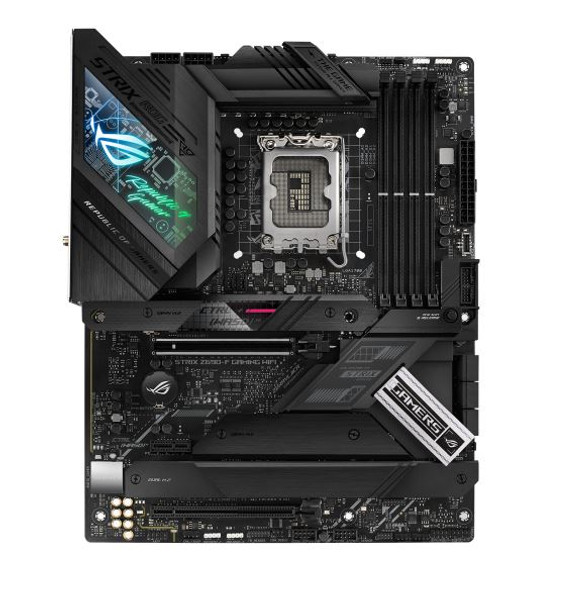 ASUS IntelZ690 LGA 1700 ATX motherboard with PCIe5.0, 16+1 power stages, DDR5 memory support, Two-Way AI Noise Cancelation, AI Overclocking