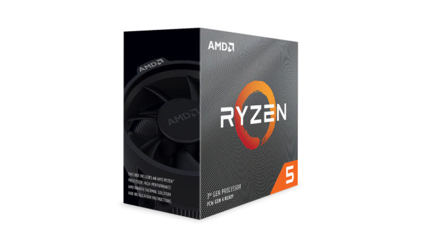 AMD Ryzen 5 3600, 6-Core/12 Threads UNLOCKED, Max Frea 4.20GHz, 35MB Cashe Socket AM4 65W, With Wraith Stealth cooler