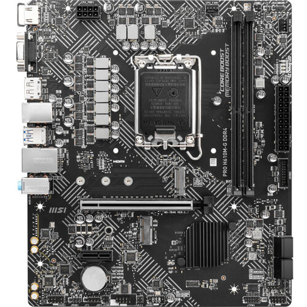 MSI PRO H610M-E DDR4 Intel 12th Gen MATX Motherboard