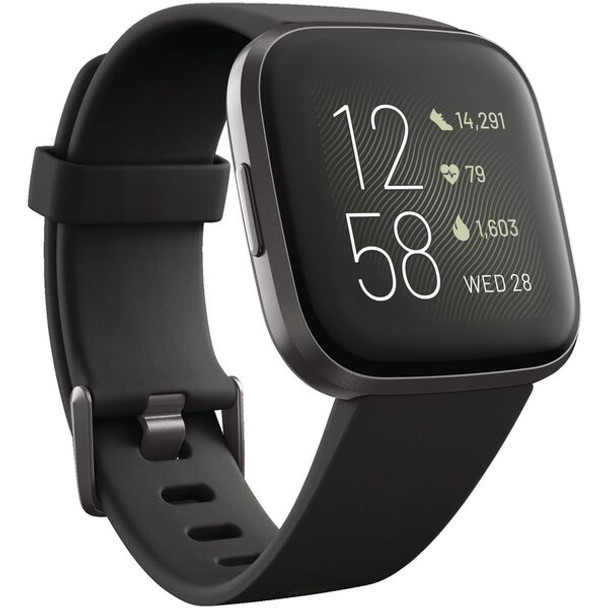 Versa 2(NFC),Black/Carbon Aluminum