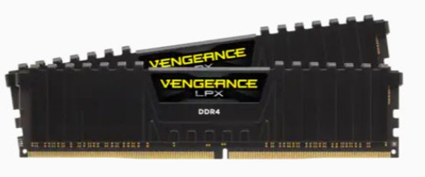 CORSAIR VENGEANCE LPX 16GB (2 x 8GB) DDR4 3200 (PC4-25600) C18 1.35V Desktop Memory - Black