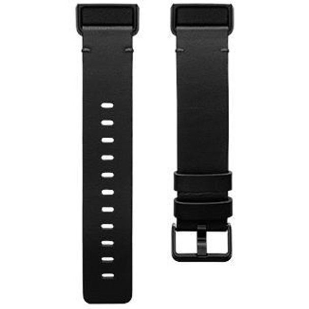 FITBIT CHARGE 4 LEATHER BAND BLACK SML