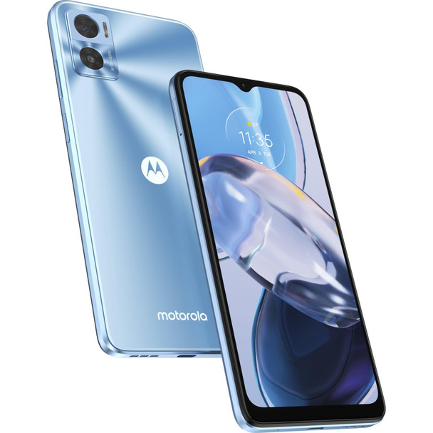 Motorola E22i 2/32GB Smartphone - Winter White