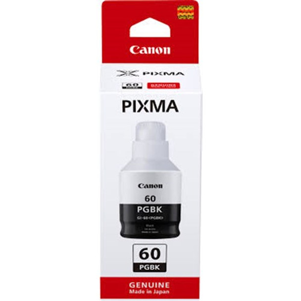 GI60BK BLACK 170ML INK BOTTLE FOR PIXMA ENDURANCE G6060 G6065