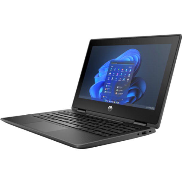 HP Probook x360 11 G9 EE, 11.6" BV HD TS, Celeron N5100, 8GB, 128 GB SSD, No Pen, W11P64 (MSNA), Jet Black, 1/1/1