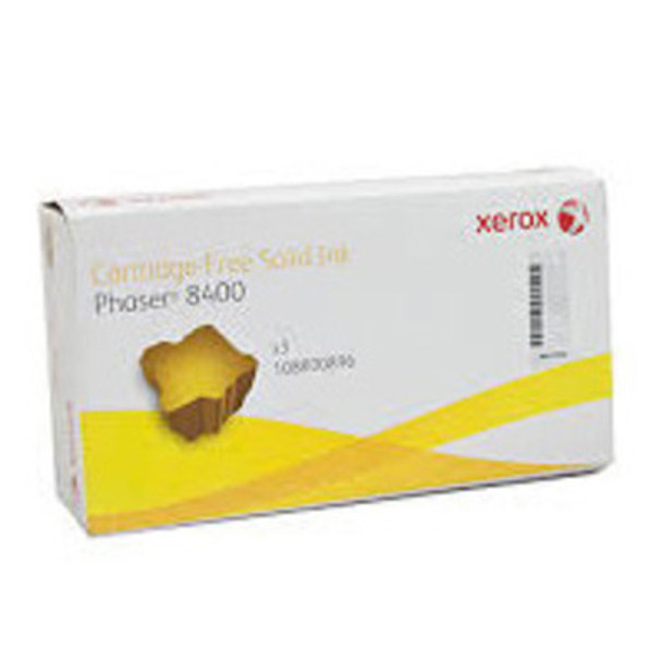 FujiFilm 108R00896 Phaser 8400 Yellow Solid Ink Stick - 3 Pack