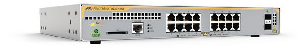 L2+ switch with 16 x 10/100/1000T PoE ports and 2 x 100/1000X SFP ports AU Power Cord