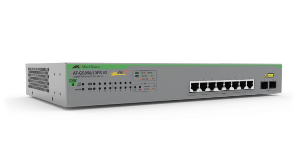 WebSmart switch 8-port 10/100/1000T PoE (8 PoE Enabled) with 2 SFP ports AU Power Cord.