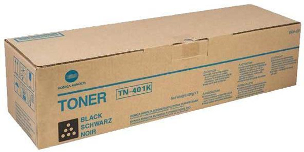 Konica Minolta 7145 Copier TN401K (CVBG) Black Toner Cartridge - 30K
