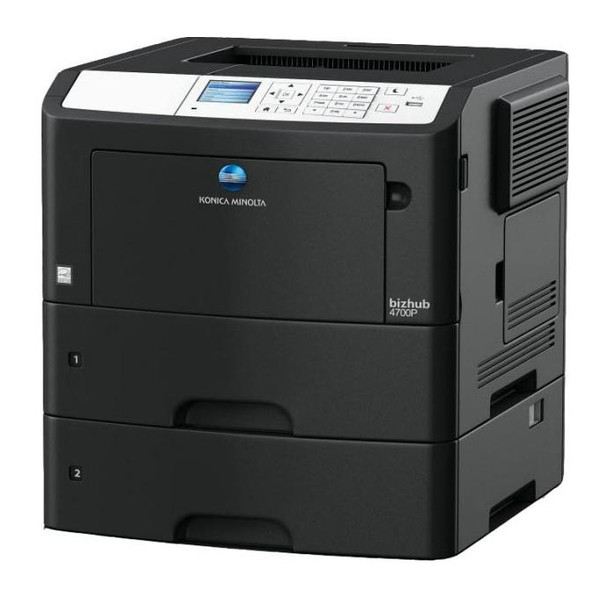 Konica Minolta Bizhub 4700P 47ppm A4 Mono Laser Printer + Extra Tray (Second Hand - Used)