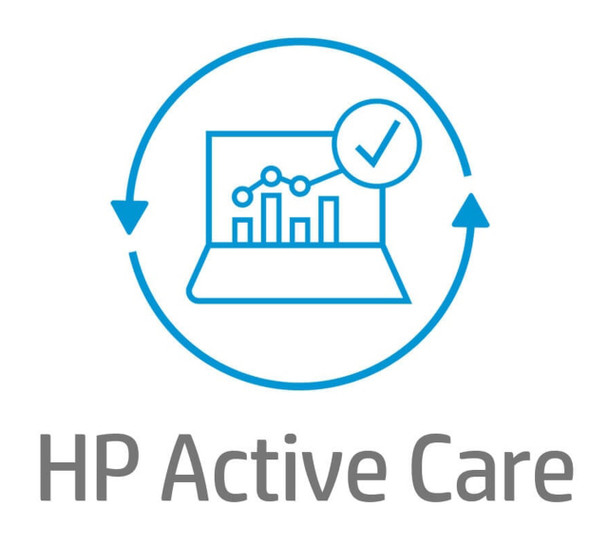 HP 3y Active Care Next Bus Day Resp ONS w/Travel Coverage/Defective Media Retention NB HW Supp