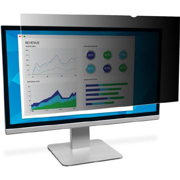 3M Privacy Filter for 34&quot; Full Screen Monitor with Large Display Attachment, 21:9