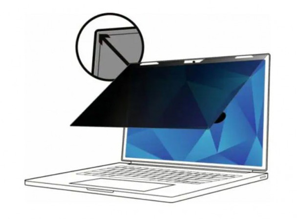 3M Touch Privacy Filter for 13&quot; Microsoft Surface Pro 8 or Pro X with COMPLY Flip Attach, 3:2