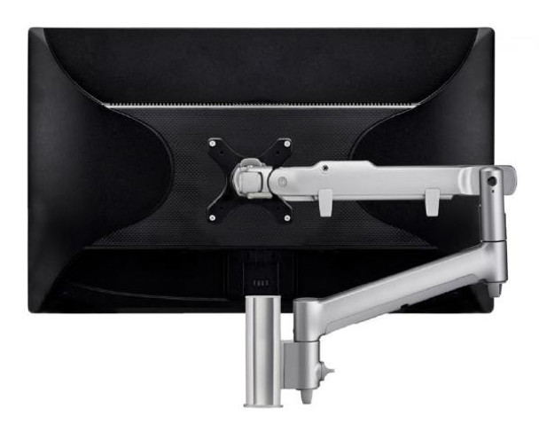 Atdec AWM Single monitor arm solution - dynamic arm - 135mm post - F Clamp - black