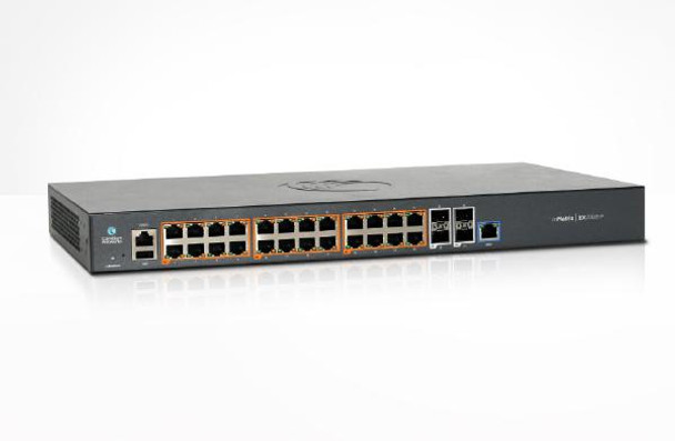 Cambium EX2000, 28-Port Gigabit Fully Managed Switch with 24 RJ45 and 4 SFP+ Fiber Ports