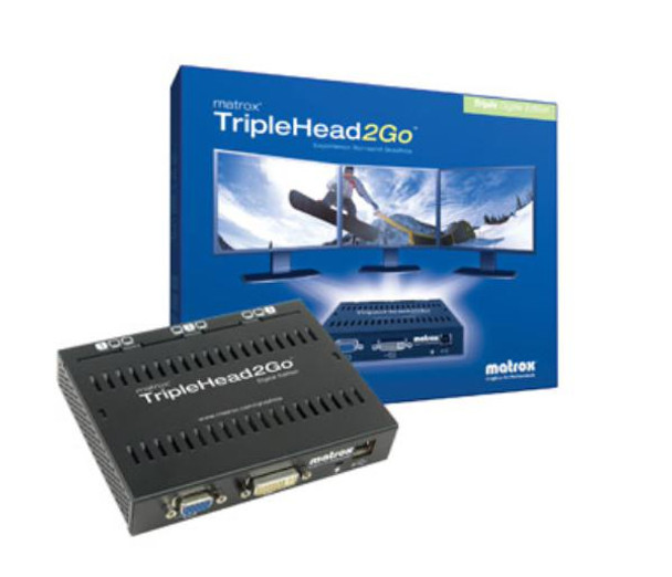 *Refurbished* Matrox TripleHead2Go Digital Edition External Multi-Display Adapter