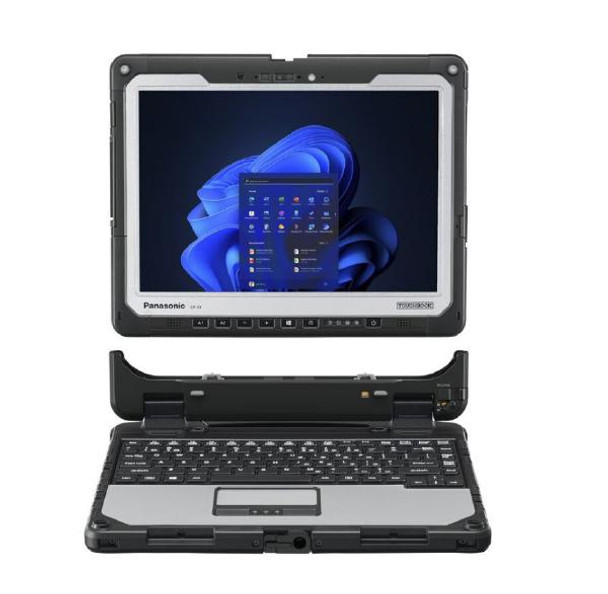 Panasonic Toughbook CF-33 Mk3 i5-1245U vPro, 16GB 2666Mhz, 512GB SSD Opal, 12&quot; QHD, Dual TS, Touchscreen, Backlit KBD, DPT, Wcam, W11P, 3YR Warranty