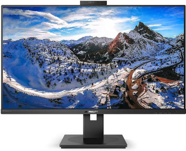 Philips 326P1H 32&quot; 16:9, QHD 2560x1440 IPS Business Monitor, HDMI, DP, 100W USB-C/PD, Docking, RJ45,USBHub, 5MP Webcam, DP Out, 4YR Warranty (REFURB)