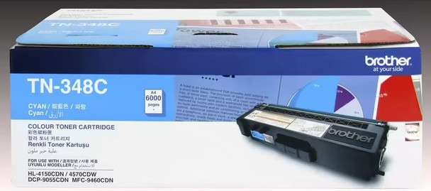 TN348 High Yield Cyan Laser Toner for HL4150CDN/4570CDW