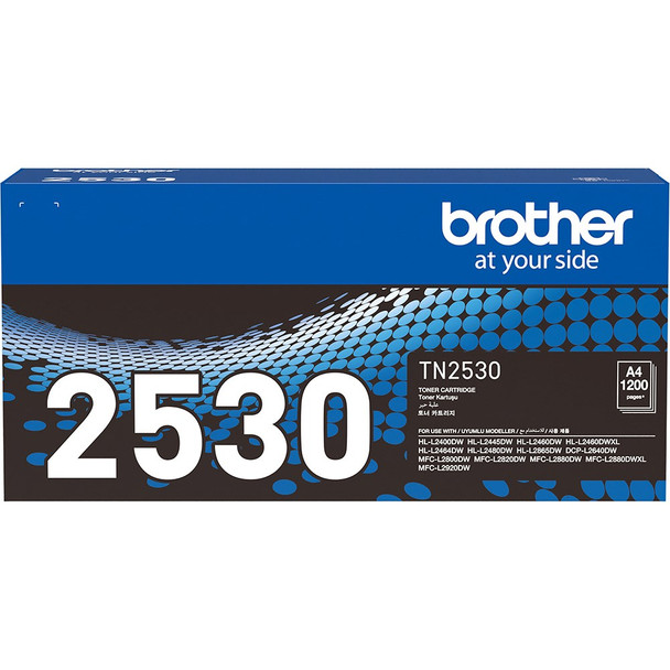 Brother TN-2530 Standard Yield Black Toner Cartridge - 1.2K