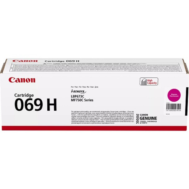 Canon CART069HM High Yield Magenta Toner Cartridge Genuine for LBP674CX/MF756CX