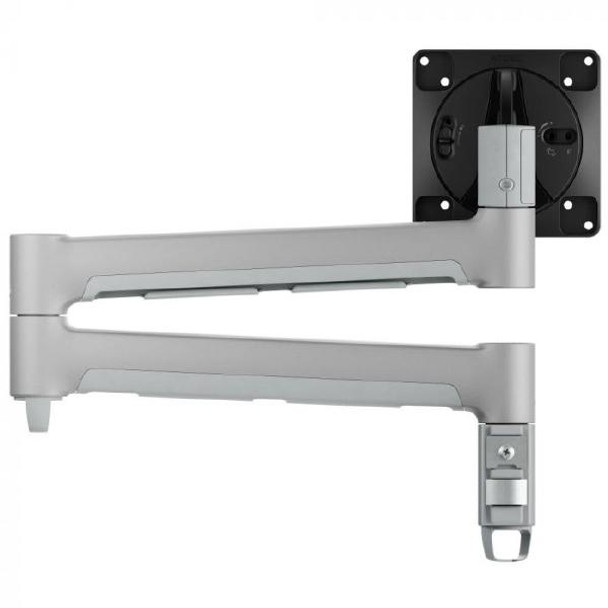 Atdec AWM-A71T Long Swing Monitor Arm, Adjustable Tilt and Pan, Silver