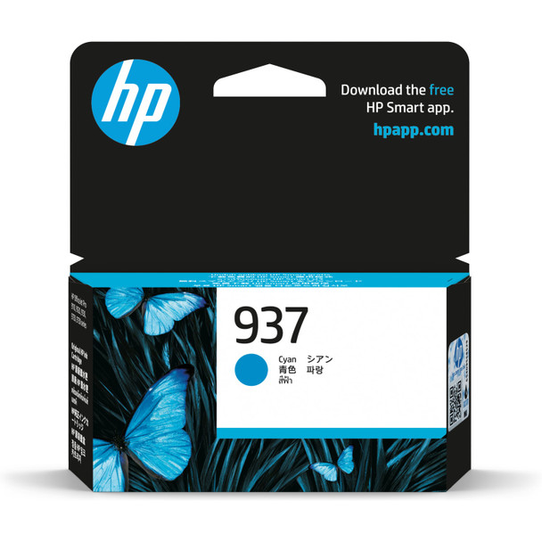 HP #937 Cyan Ink 4S6W2NA