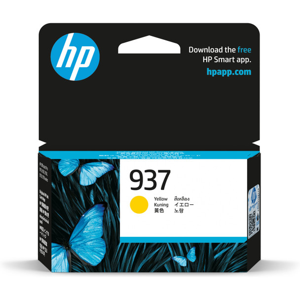 HP #937 Yellow Ink 4S6W4NA