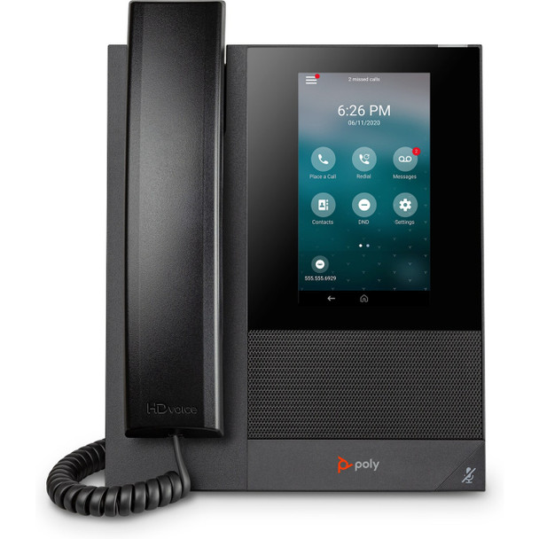 Poly CCX 400 Business Media Phone with Open SIP and PoE-enabled (849A1AA)