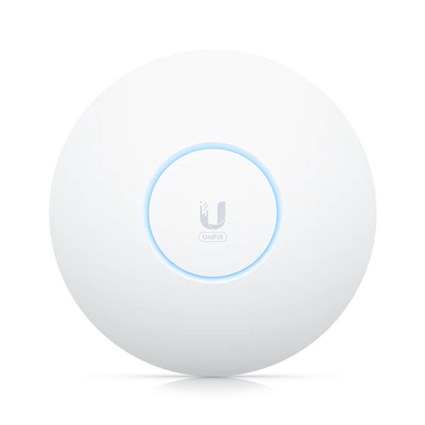 Ubiquiti UniFi U6-Enterprise WiFi 6E 4x4 MIMO PoE+ Access Point,140m Coverage,600+ Device&2.5GbE Uplink, Ceiling Mount,For High-Density, 2Yr Warr