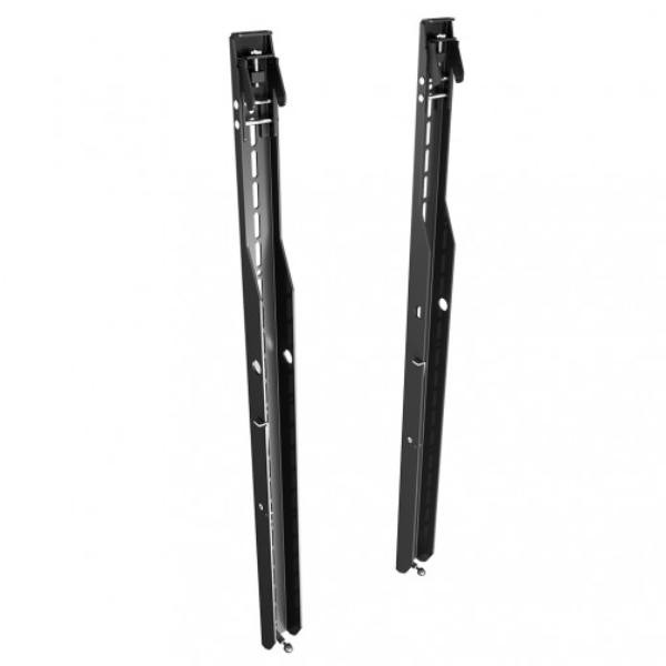 Atdec Telehook Wall Universal Video Wall Vertical Rail Set. - Portrait Only