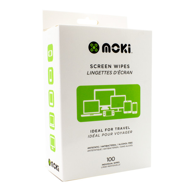 Moki Screen Wipes Box (100)