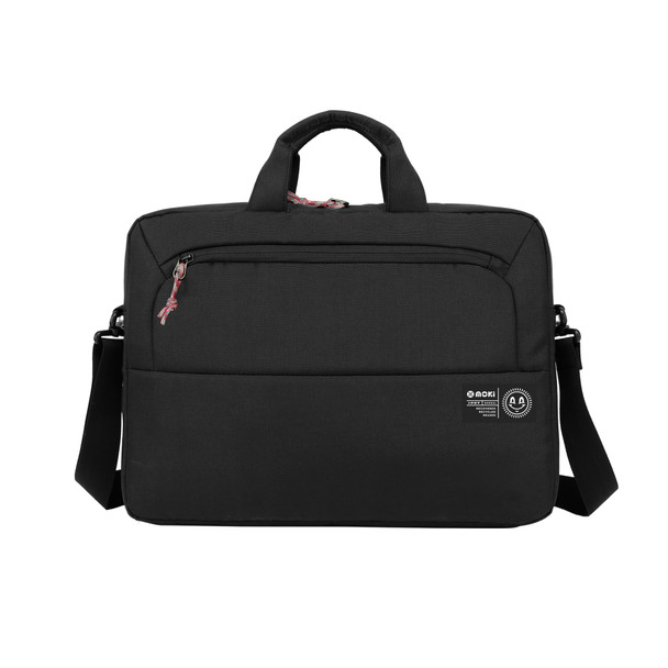 Moki rPET Series Laptop Satchel 15.6" - Black