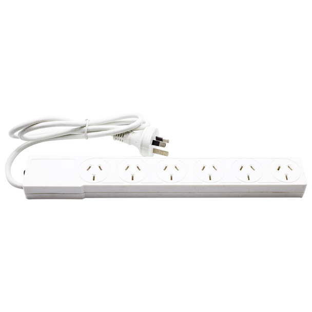 The Brute Power Co. Powerboard - 6 Socket + Overload Protection