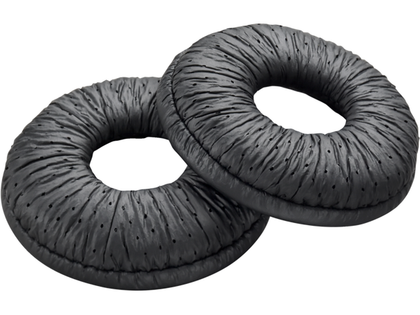 Poly CS500 Leatherette Replacement Ear Cushions (2-Pack, Black) – 85R11AA