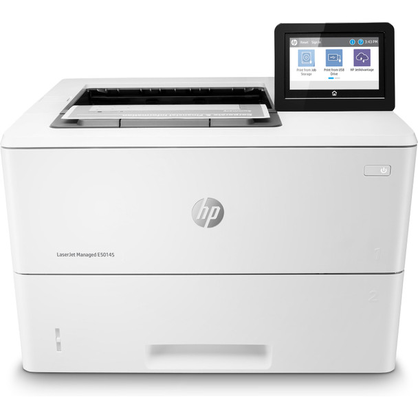 HP LaserJet Managed E50145dn 50ppm A4 Mono Laser Printer (Second Hand - Used) (1PU51A-RE)