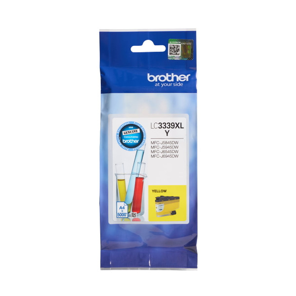 Brother LC-3339XLY Super High Yield Yellow Ink Cartridge Genuine