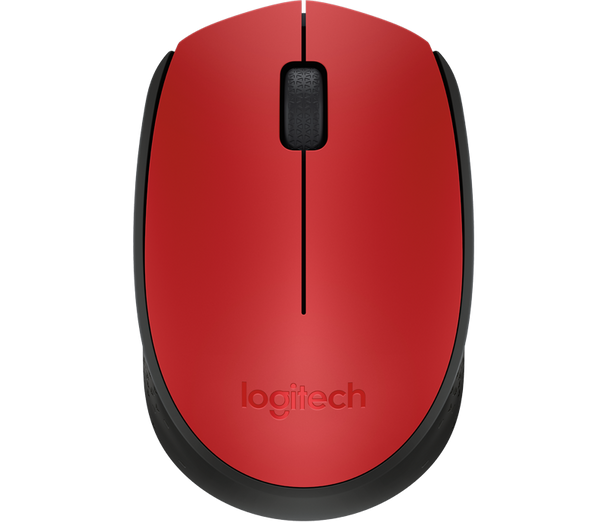 Logitech M171 Wireless Mouse - Red