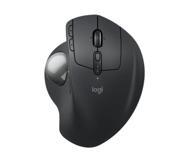 Logitech MX Ergo S Advanced Wireless Trackball Mouse - Graphite